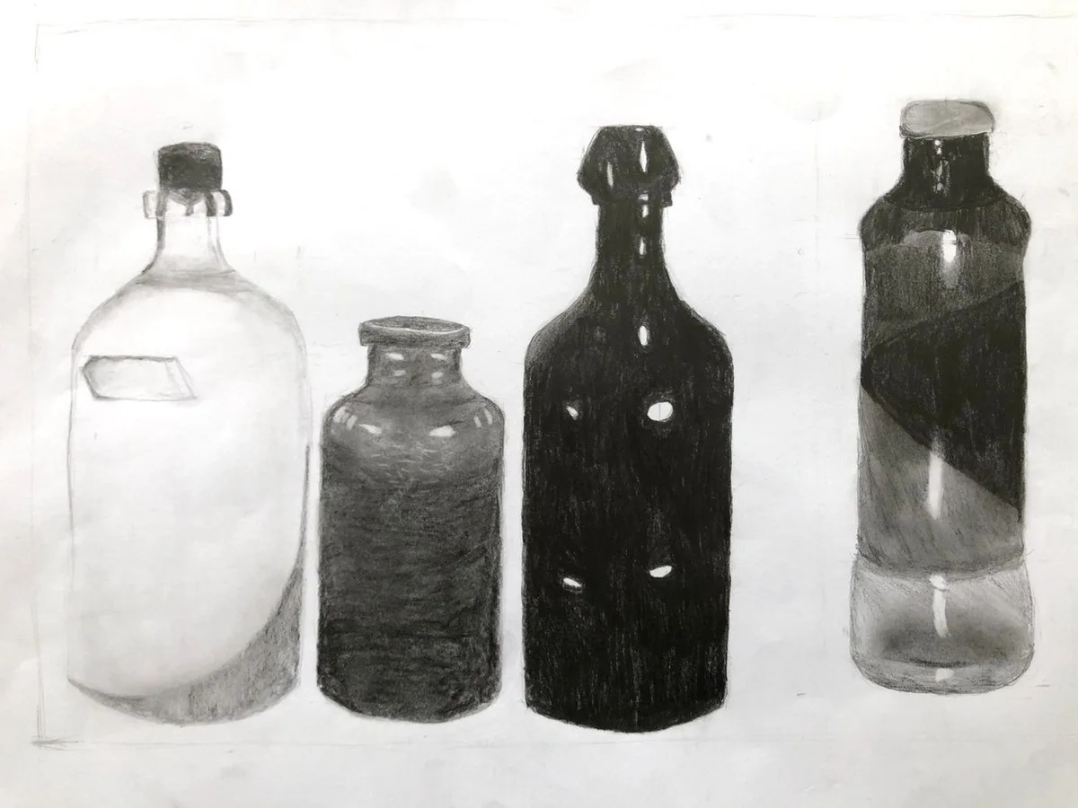 Trabalhos de alunos do curso de Desenho Artístico, imagem 5