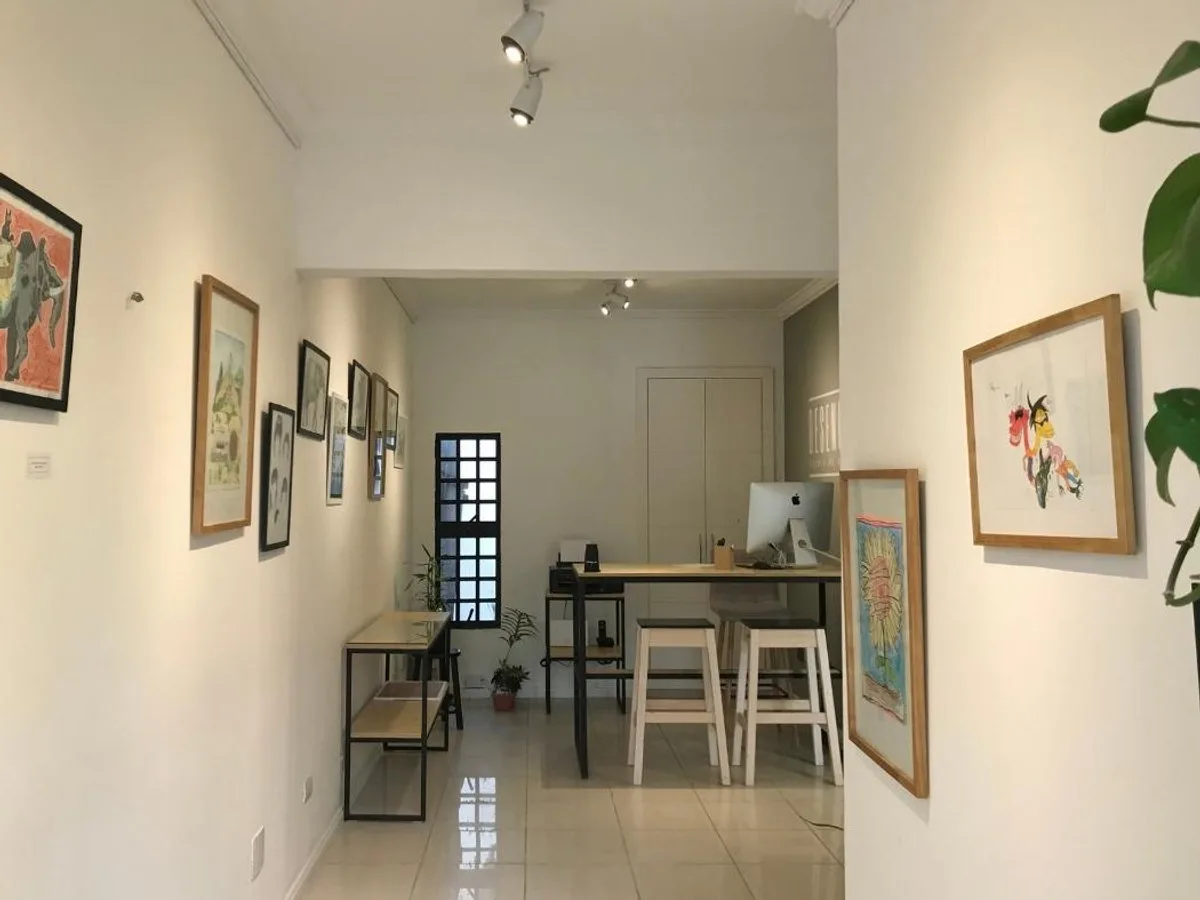Galeria de exposições da escola