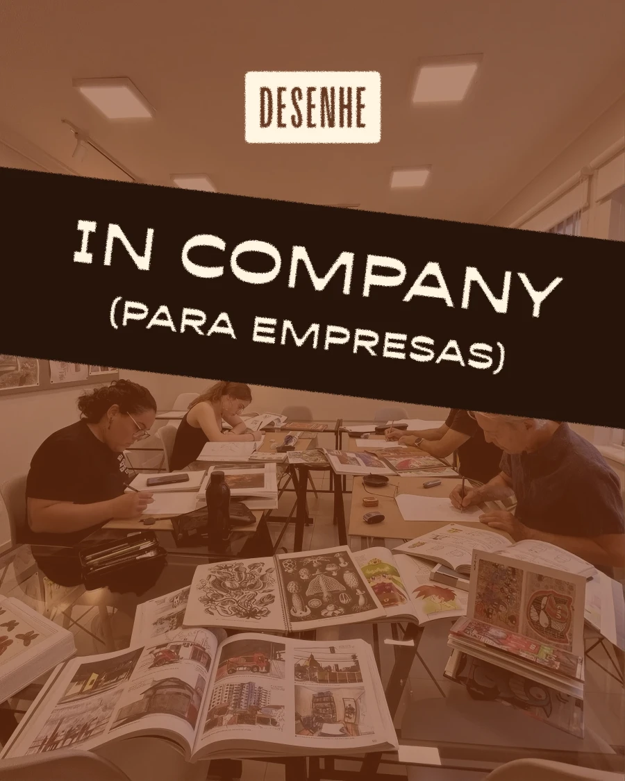 Desenhe In Company: oficinas de arte para empresas em Curitiba